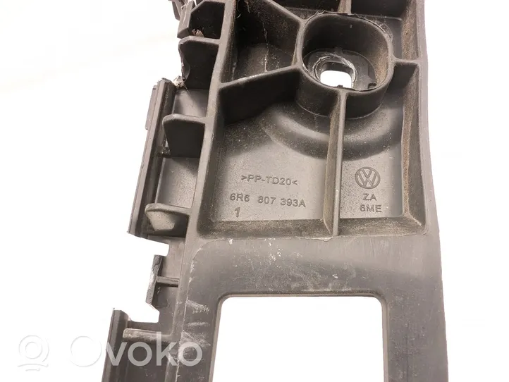 Volkswagen Polo V 6R Bumper support mounting bracket corner 6R6807393A