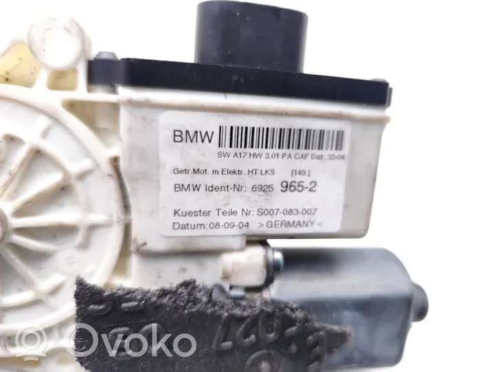 BMW X3 E83 Moteur de lève-vitre de porte arrière 6925965