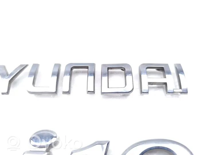 Hyundai i10 Emblemat / Znaczek tylny / Litery modelu 