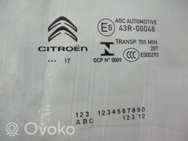 Citroen C3 Szyba drzwi 1234567890