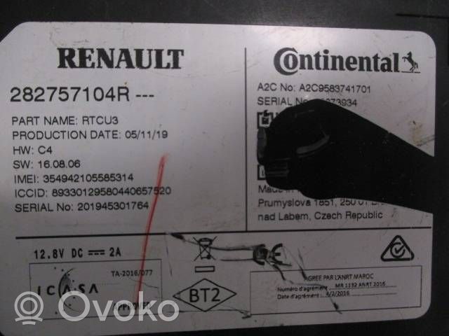 Renault Koleos II USB-ohjainlaite 82757104R