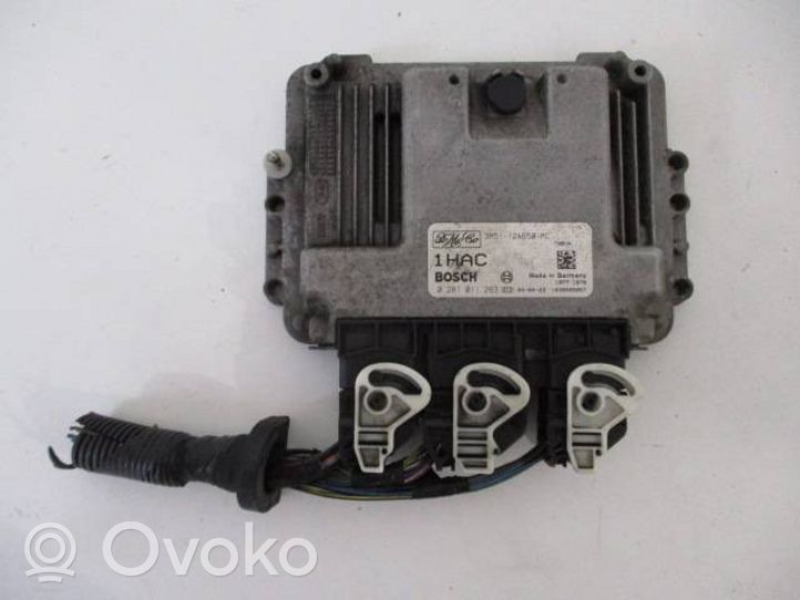 Ford C-MAX I Komputer / Sterownik ECU i komplet kluczy 3M5112A650MC