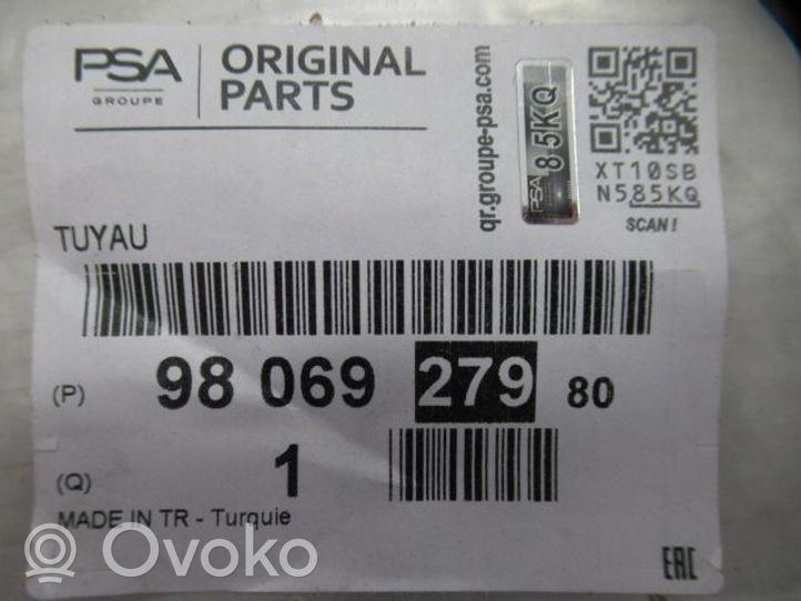 Citroen C4 II Przewód hydrauliczny sprzęgła 9806927980