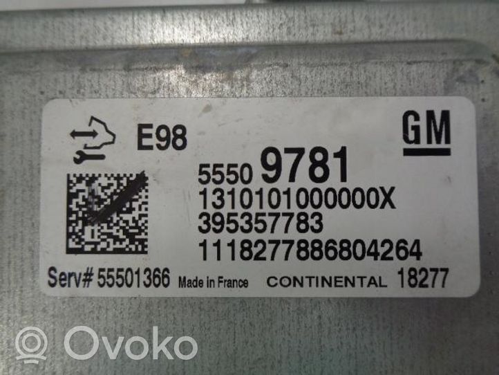 Opel Mokka X Unité de commande, module ECU de moteur 55509781 55501366
