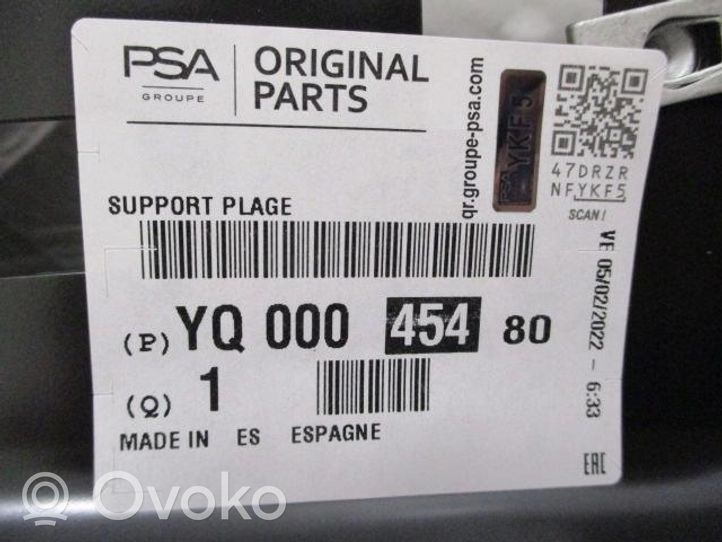 Citroen C3 Aircross Staffa di rinforzo montaggio del paraurti anteriore YQ00045480