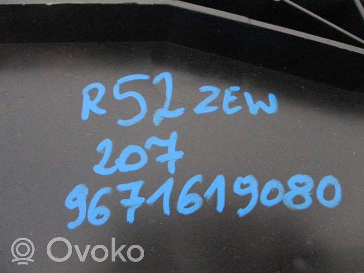 Peugeot 207 Osłona pod zderzak przedni / Absorber 9671619080
