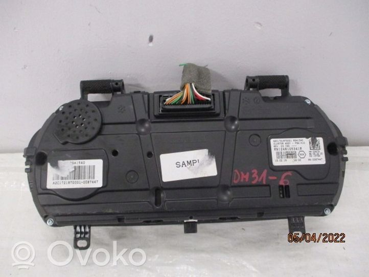 Renault Koleos II Compteur de vitesse tableau de bord 248105341R