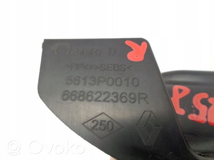 Renault Captur Listwa szyby czołowej / przedniej 668622369r