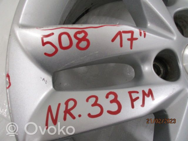 Peugeot 508 Felgi aluminiowe R17 