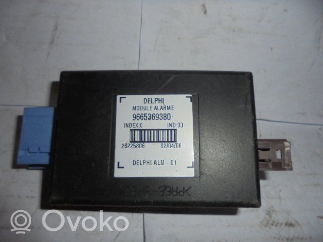 Citroen C5 Unidad de control/módulo de alarma 9665369380