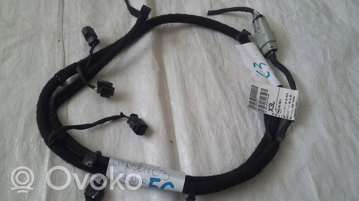 Citroen C3 Wiązka przewodów czujnika parkowania PDC 39178874