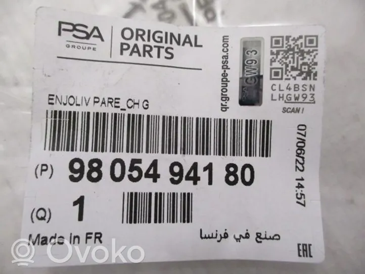 Peugeot 5008 Grille antibrouillard avant 9805494180