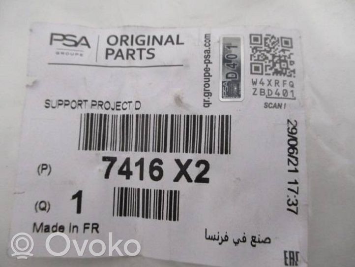 Citroen DS4 Uchwyt / Mocowanie lampy przedniej 9670743180