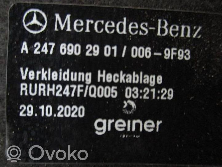 Mercedes-Benz GLA H247 Tavarahylly A2476902901