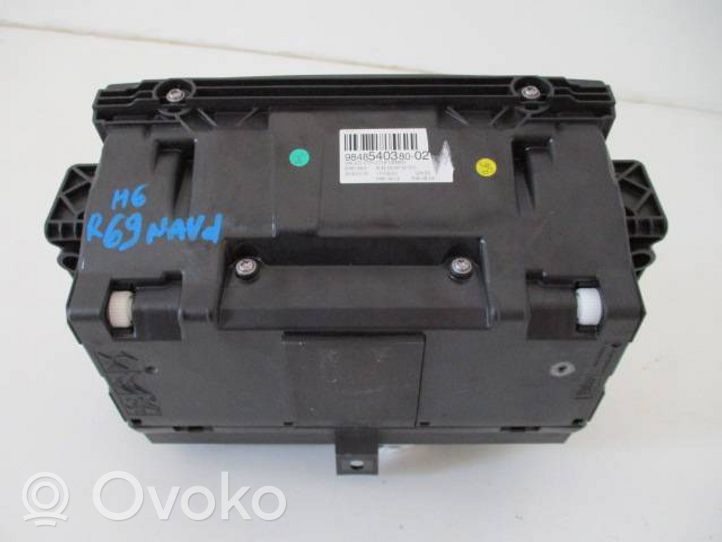 Citroen C4 III e-C4 Schermo del visore a sovrimpressione 9848540380