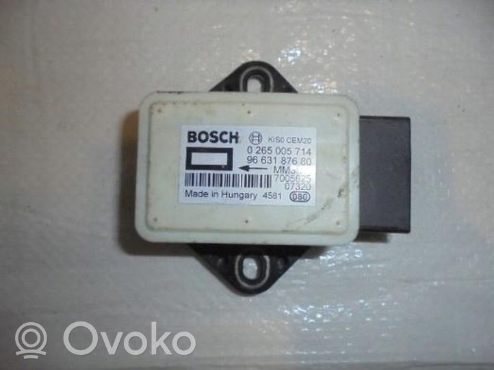 Citroen C4 Grand Picasso Czujnik przyspieszenia ESP  9663187680