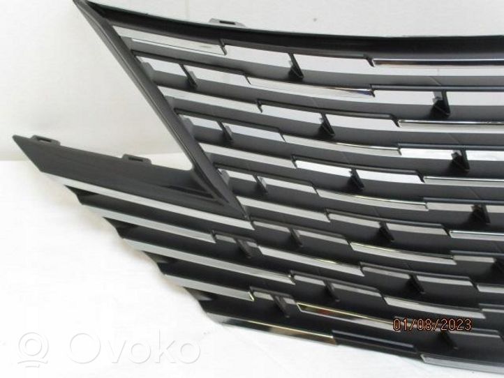 Peugeot 307 Grille calandre supérieure de pare-chocs avant 