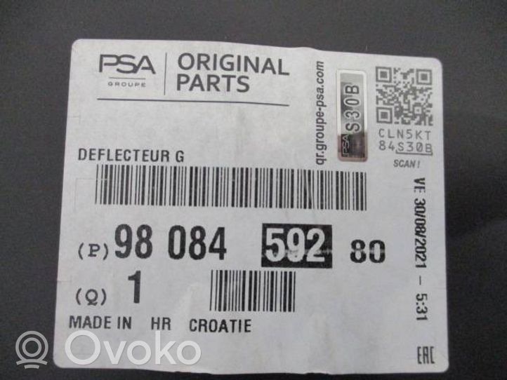 Citroen DS4 Osłona tylna podwozia 9808459280