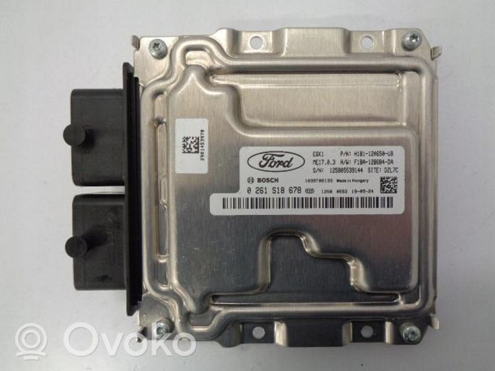 Ford Fiesta Komputer / Sterownik ECU i komplet kluczy 