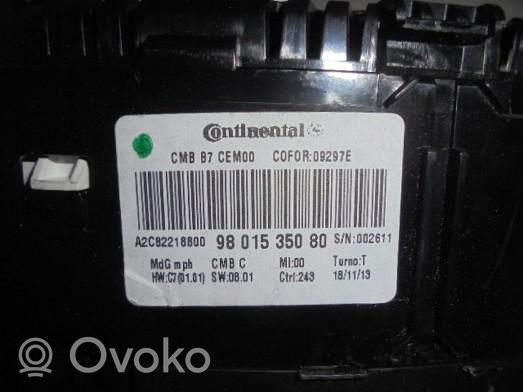 Citroen C4 III e-C4 Tachimetro (quadro strumenti) 9801535080