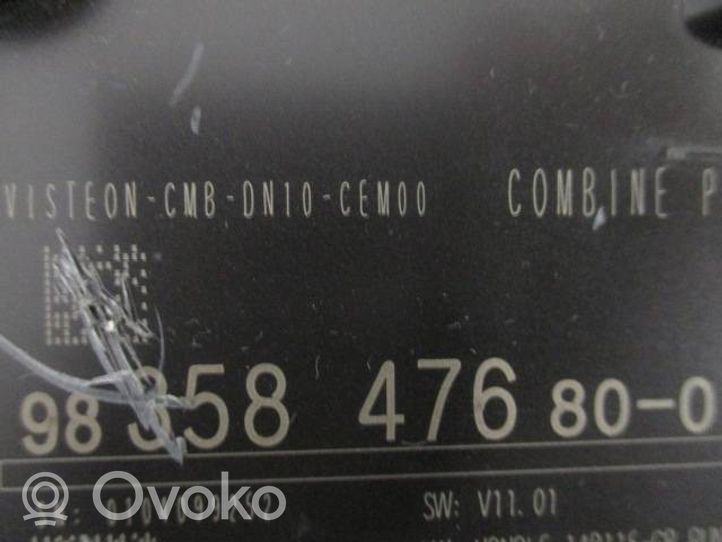 Peugeot 308 Compteur de vitesse tableau de bord 9835847680