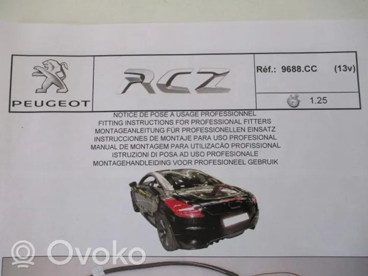 Peugeot RCZ Razetės priekabai perėjimas (kištukinio lizdo) 9688CC