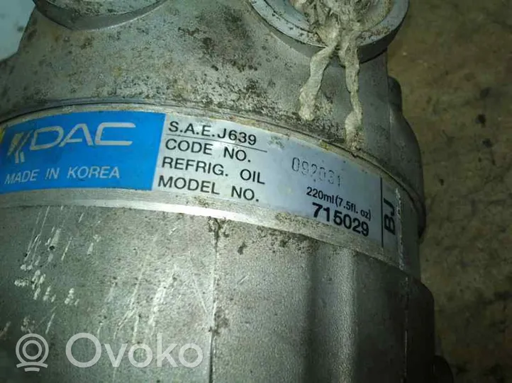 Daewoo Evanda Air conditioning (A/C) compressor (pump) 715029