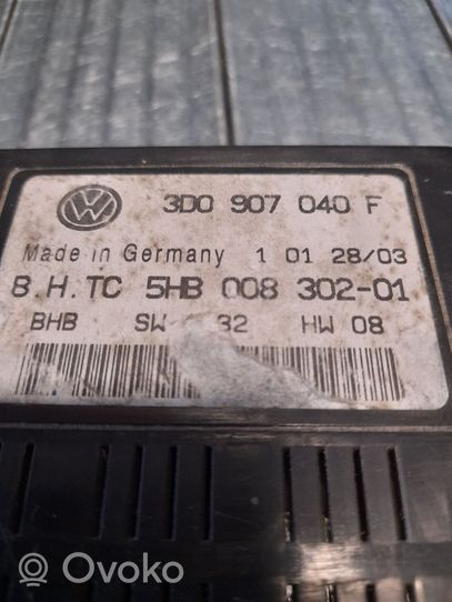 Volkswagen Phaeton Muut ohjainlaitteet/moduulit 3D0907040F