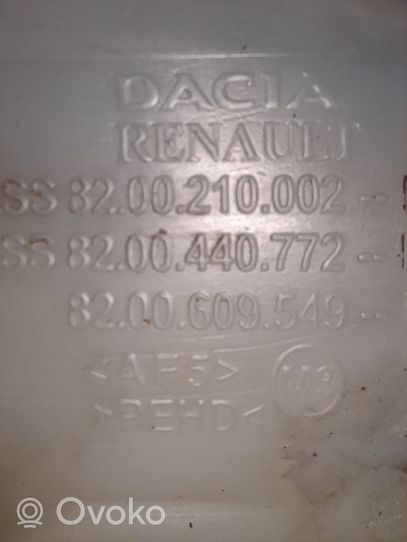 Dacia Duster Réservoir de liquide lave-glace 8200210002