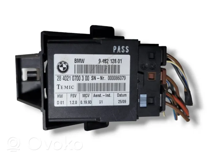 BMW 5 E60 E61 Modulo di controllo sedile 9182128