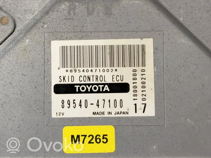 Toyota Prius (XW20) Sterownik / Moduł ECU 8954047100