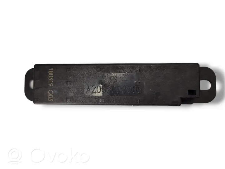 Mercedes-Benz GLE (W166 - C292) Keyless go vadības bloks A2052053005