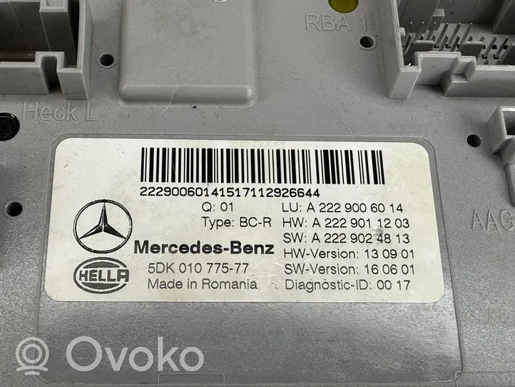 Mercedes-Benz C W205 Autres unités de commande / modules A2229006014