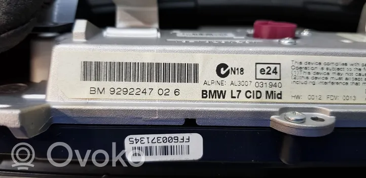 BMW 3 E92 E93 HUD-näyttö 929224702