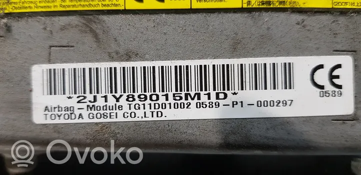 Toyota Auris E180 Ohjauspyörän turvatyyny 7390002050C1