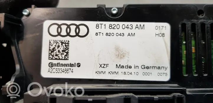 Audi Q5 SQ5 Climate control unit 8T1820043AM