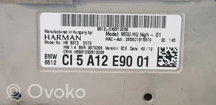 BMW X3 G01 Sound HiFi control unit module 6512CI5A12E9001