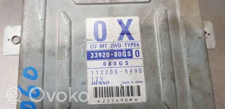 Suzuki Ignis Calculateur moteur ECU 3392080GS0