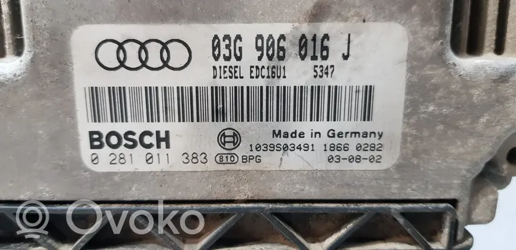 Audi A3 S3 8P Sterownik / Moduł ECU 03G906016J