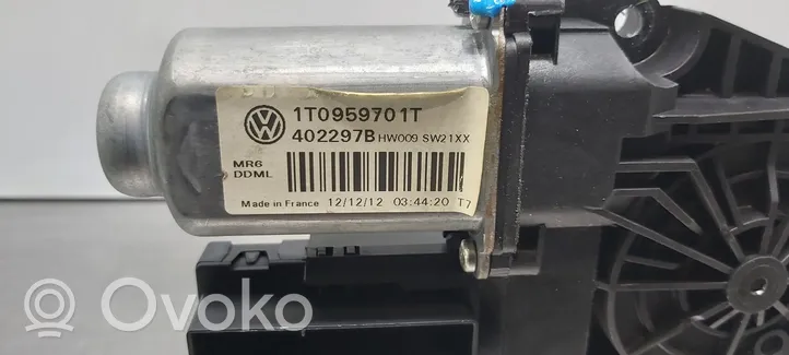 Volkswagen Caddy Silniczek podnośnika szyby drzwi przednich 1T0959701AFZ19