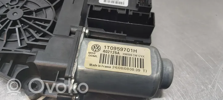 Volkswagen Caddy Silniczek podnośnika szyby drzwi przednich 1T0959701AFZ19