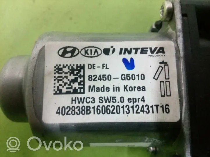 KIA Niro Moteur de lève-vitre de porte avant 82450G5010