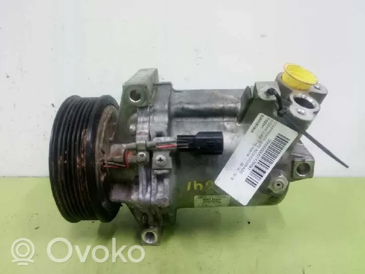 Nissan Juke I F15 Ilmastointilaitteen kompressorin pumppu (A/C) 92600BV80A