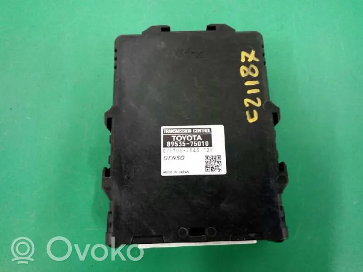 Toyota Auris 150 Module de contrôle de boîte de vitesses ECU 8953575010