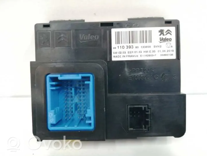 Citroen C4 Cactus Climate control unit 9811039380