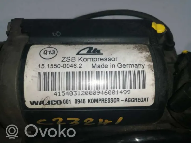 Audi A8 S8 D3 4E Compressore sospensioni pneumatiche 15155000