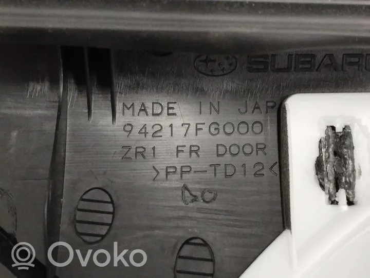 Subaru Impreza III Boczki / Poszycie drzwi tylnych 94217FG000