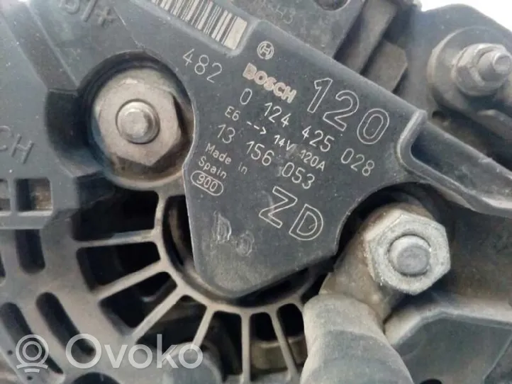 Opel Astra H Generatore/alternatore 13156053