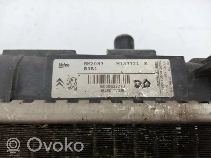 Citroen C1 Coolant radiator 16400YV030