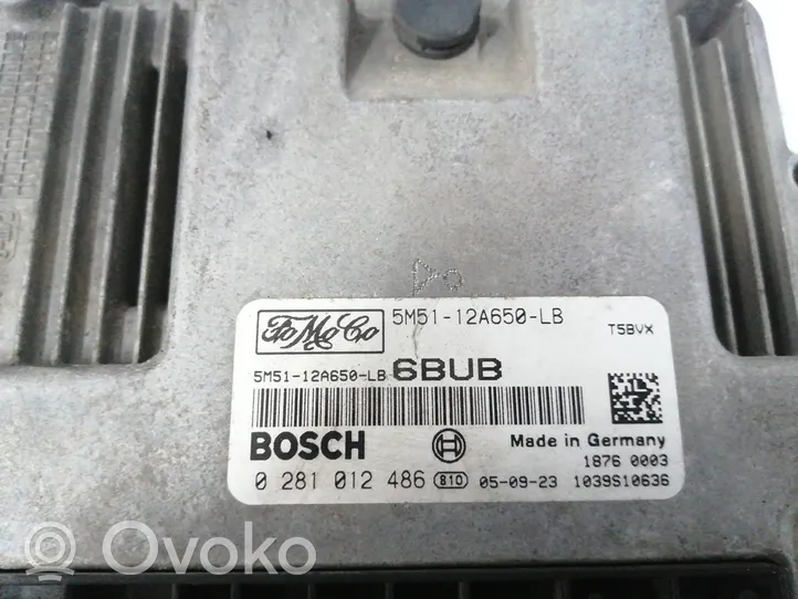 Ford Focus Sterownik / Moduł ECU 5M5112A650LB
